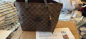 Louis Vuitton Iena PM Damier Ebene Shoulder Bag
